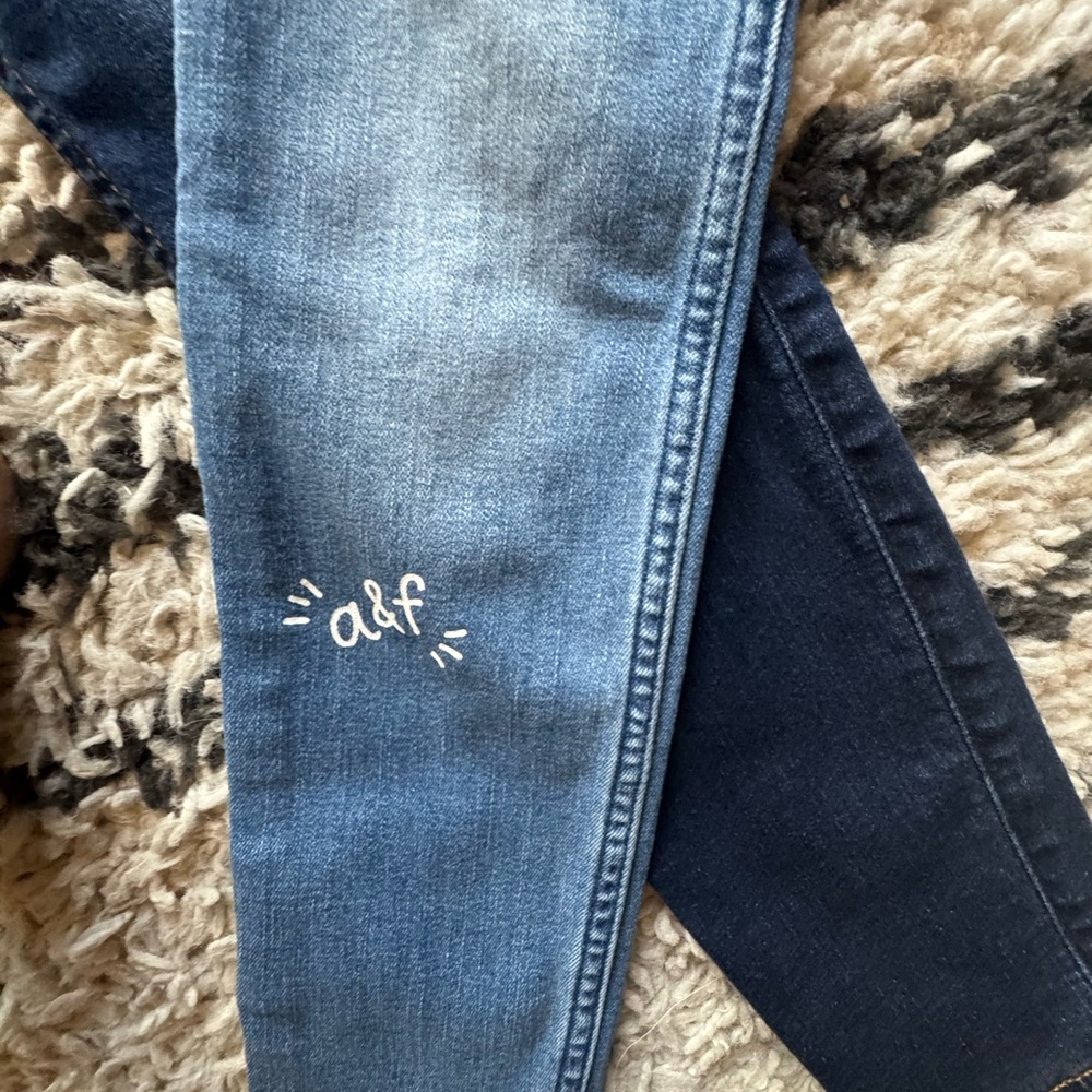Abercrombie Kids Blue Skinny Jeans Modern Style - Picture 3 of 6